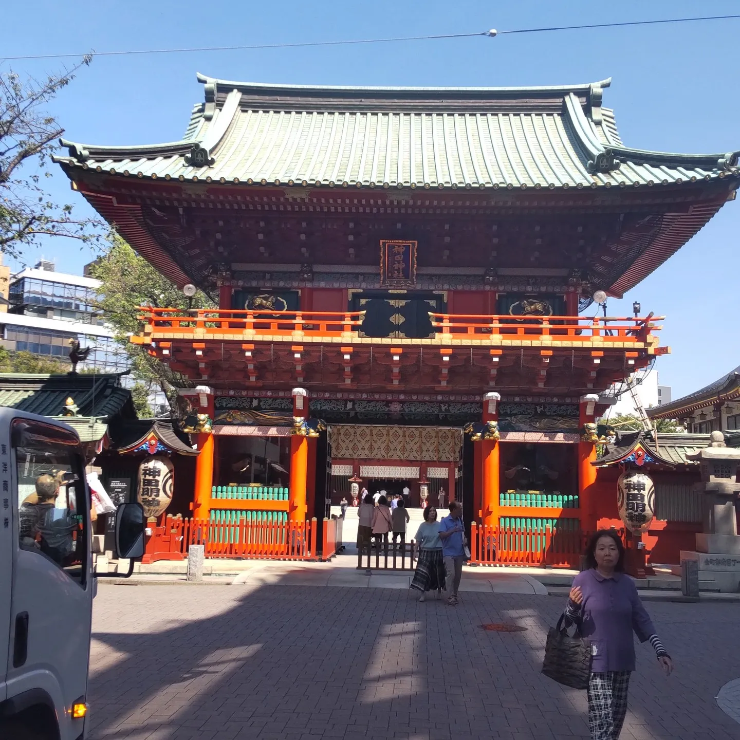 神田明神へお参り🙏⛩