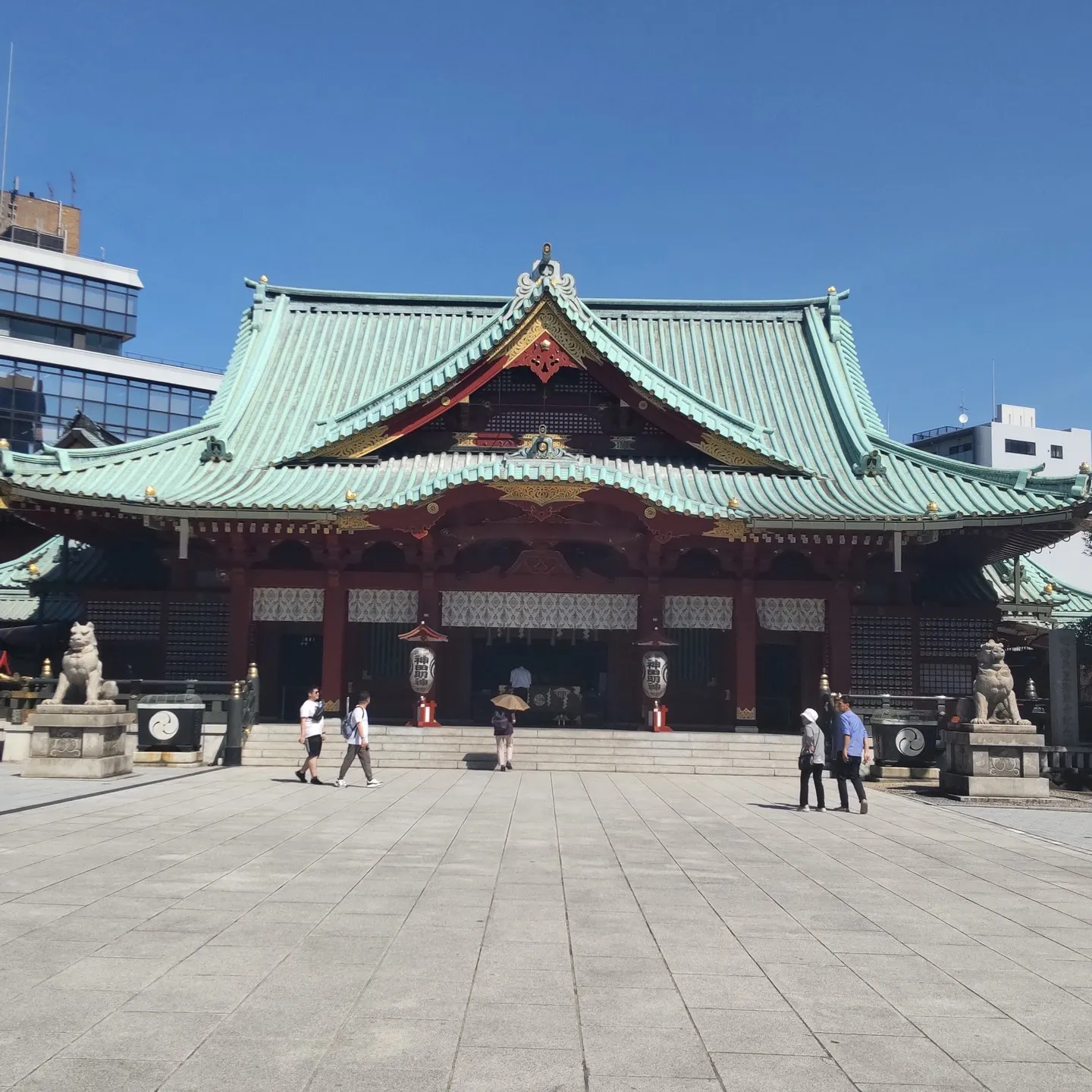 神田明神へお参り🙏⛩